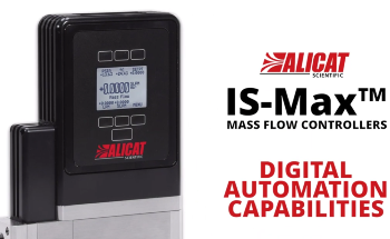 Alicat IS-Max Intrinsically Safe Mass Flow Meters and Controllers for Chemical Analysis