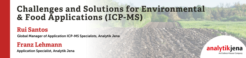 Environmental and Food Applications for ICP-MS Users