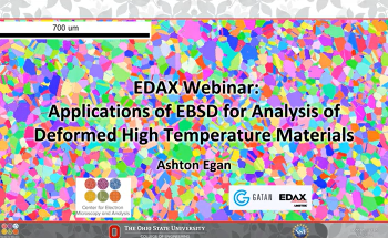 Applications of EBSD in Analyzing Deformed High-Temperature Materials
