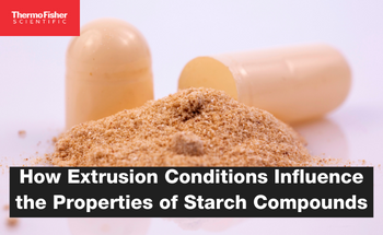 How Extrusion Conditions Influence the Properties of Starch Compounds
