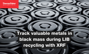 Track Valuable Metals in Black Mass During LIB Recycling with XRF by Thermo Fisher, Dr. Drathen