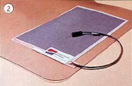 Self heating laminate panel.