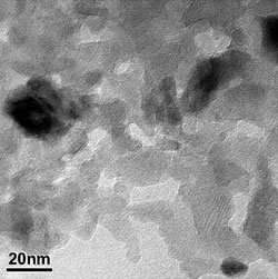 AZoM - The A to Z of Materials - Alumina cryogel with 10-wt% silica addition (1200 ºC, 5 hours calcining)