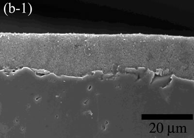 AZoJoMo – AZoM Journal of Materials Online - The variation of cross-sectional and plan images of 2D Al2O3/5 vol% Ni nanocomposite, that were coated on rough substrate and densified at 1100oC.