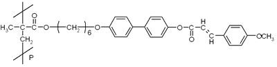 :: AZoJoMO – AZoM Journal of Materials Online - Chemical structure of photocrosslinkable polymer liquid crystal