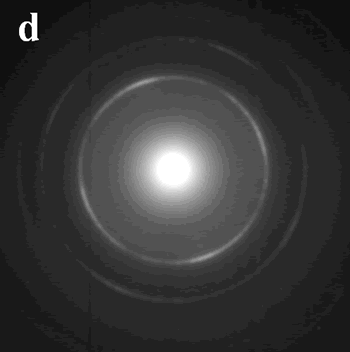 AZojomo - The "AZo Journal of Materials Online" TEM images, Fourier transform power spectrum and SAED pattern of the synthesized silver sample under microwave-assisted solvothermal conditions