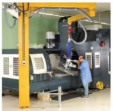 The Johnford Vertical Machining Center (VMC) at Insaco.
