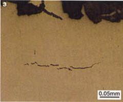 AZoM - Metals, ceramics, polymers and composites : Hydrogen cracks in a railway track