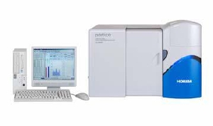 The Horiba LA-950 laser diffraction particle sizer.