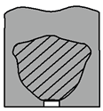 AZoJomo - AZoM Journal of Materials Online - Microstructures of spherical and dendritic crystals of AC4CH alloy specimens Ex. 7 using SUS303 rod with 180min-1 rotation speed.