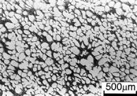 AZoJomo - AZoM Journal of Materials Online - Microstructures of Al-17%Cu specimens while stirring according to conditions in Ex. 9: with Al17%Cu on 20mm insertion depth.