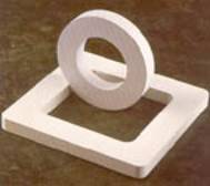 Breakrings for horizontal continuous casting of steel