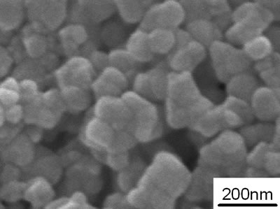 AZoJoMo - AZoM Journal of Materials Online - SEM micrographs of the nano-powders of yttria stabilized zirconia