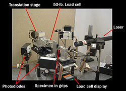 AZoM - Metals, Ceramics, Polymer and Composites : Test Rig for Optimising The Strength of Platinum Jewelry Alloys