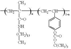 Chemical structure of p(TDMA-tBVPC).